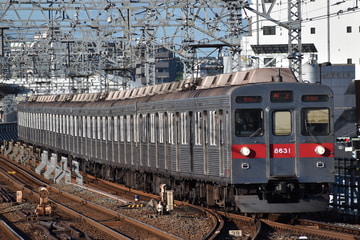 東急電鉄 長津田検車区 8500系 8631F