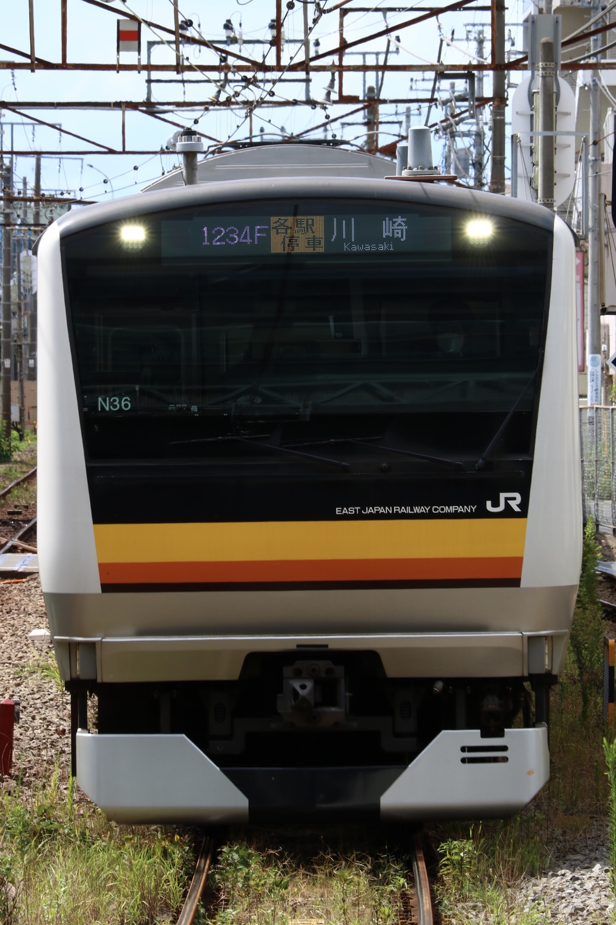 JR東日本 中原電車区 E233系 N36編成