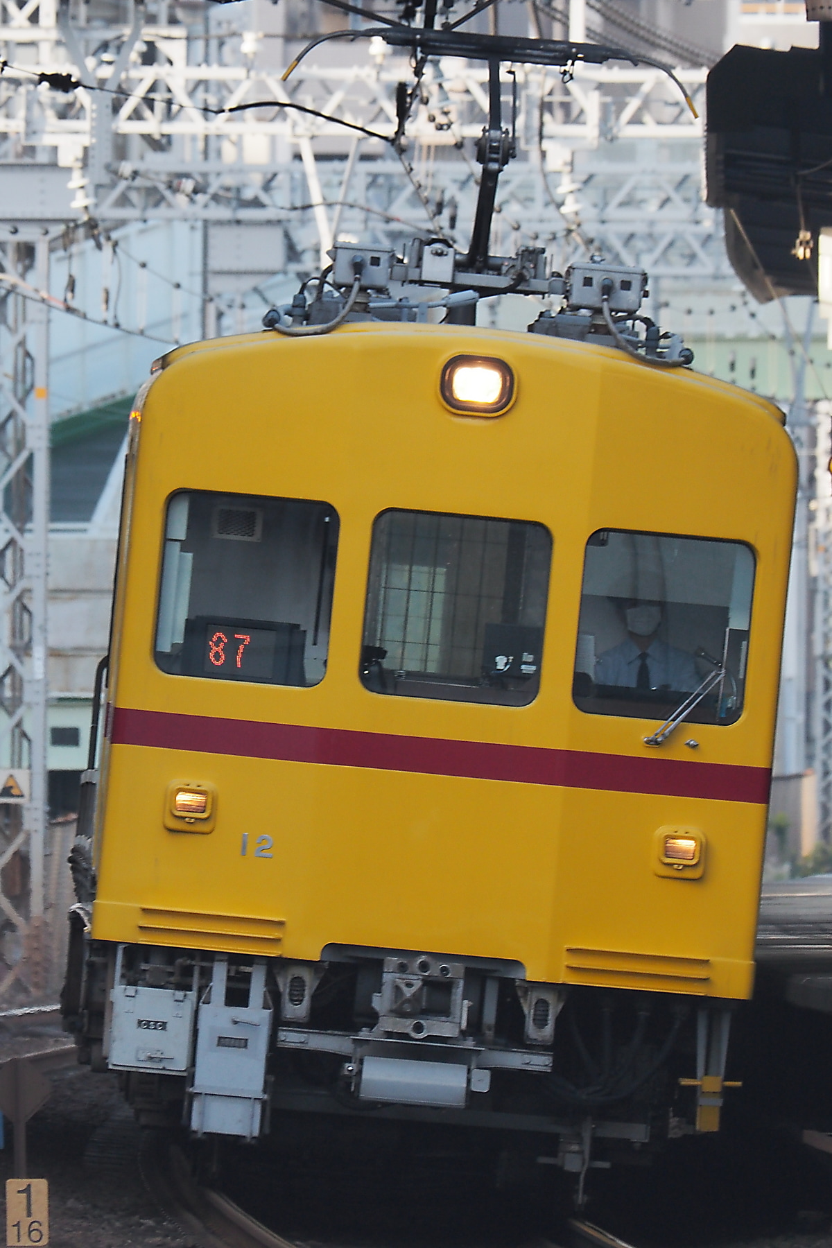 京急電鉄 新町検車区 デト11-12形 デト11-12