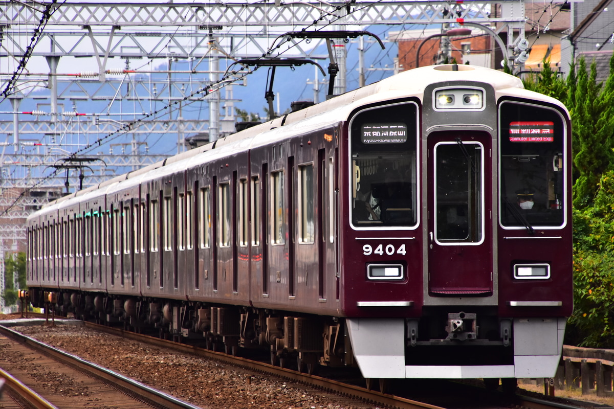 阪急電鉄 正雀車庫 9300系 9304F