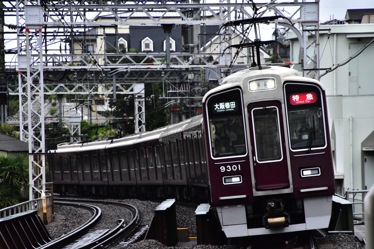 阪急電鉄 正雀車庫 9300系 9301F