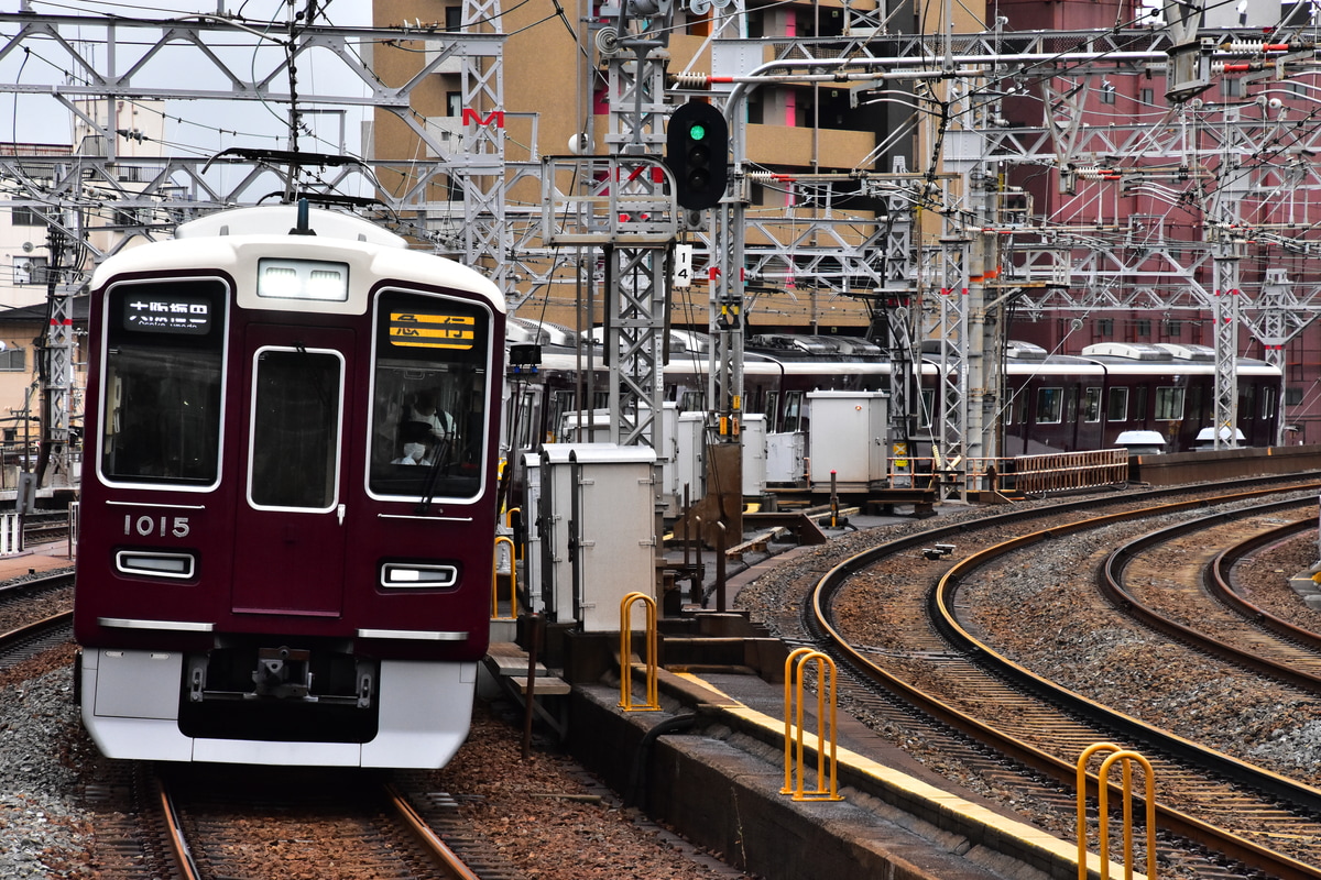 阪急電鉄 平井車庫 1000系 1015F