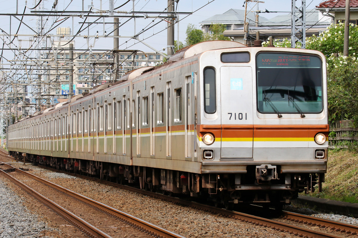 東京メトロ  7000系 7101F