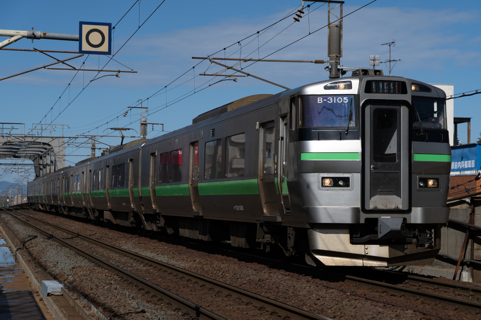 JR北海道 733系 B-3105編成の写真
