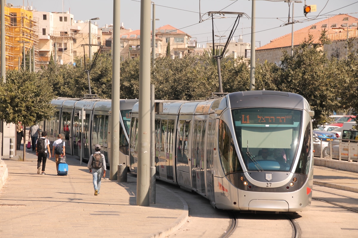 Jerusalem Light Rail  Citadis 302 