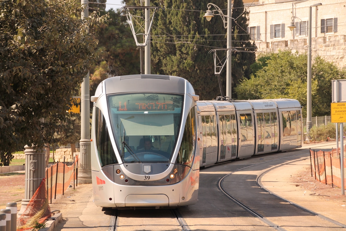 Jerusalem Light Rail  Citadis 302 