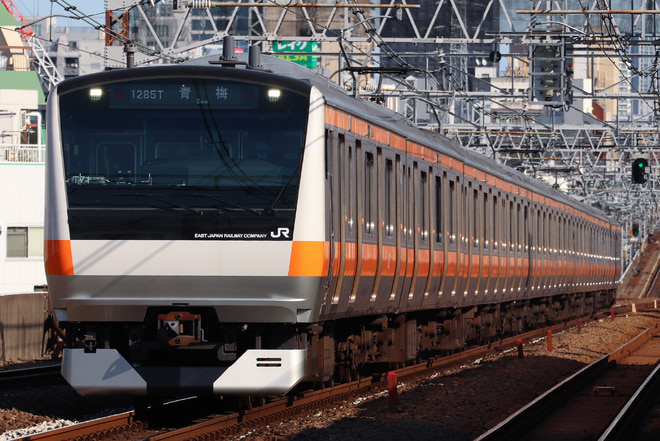豊田車両センター本区E233系0番台トタT71編成を阿佐ヶ谷駅で撮影した写真