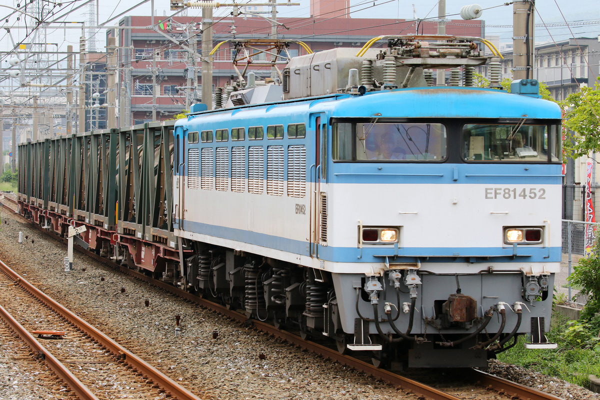 JR貨物  EF81 452
