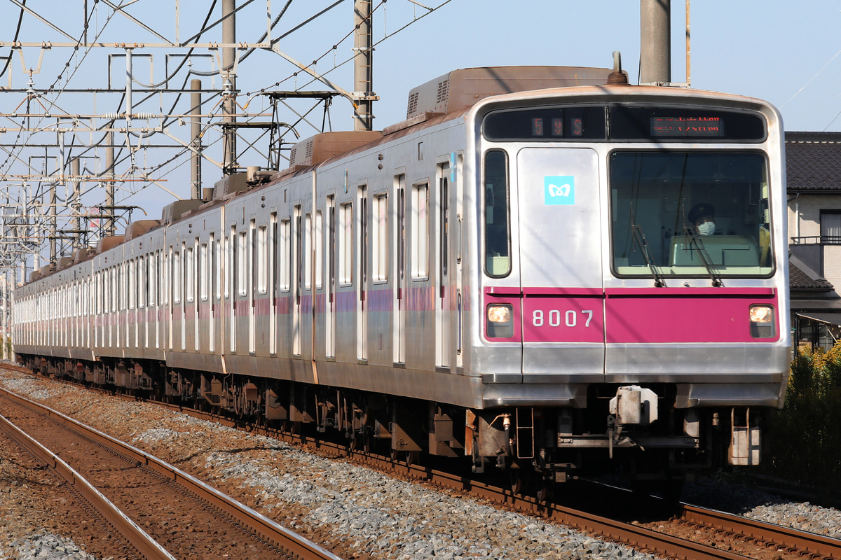 東京メトロ  8000系 8107F