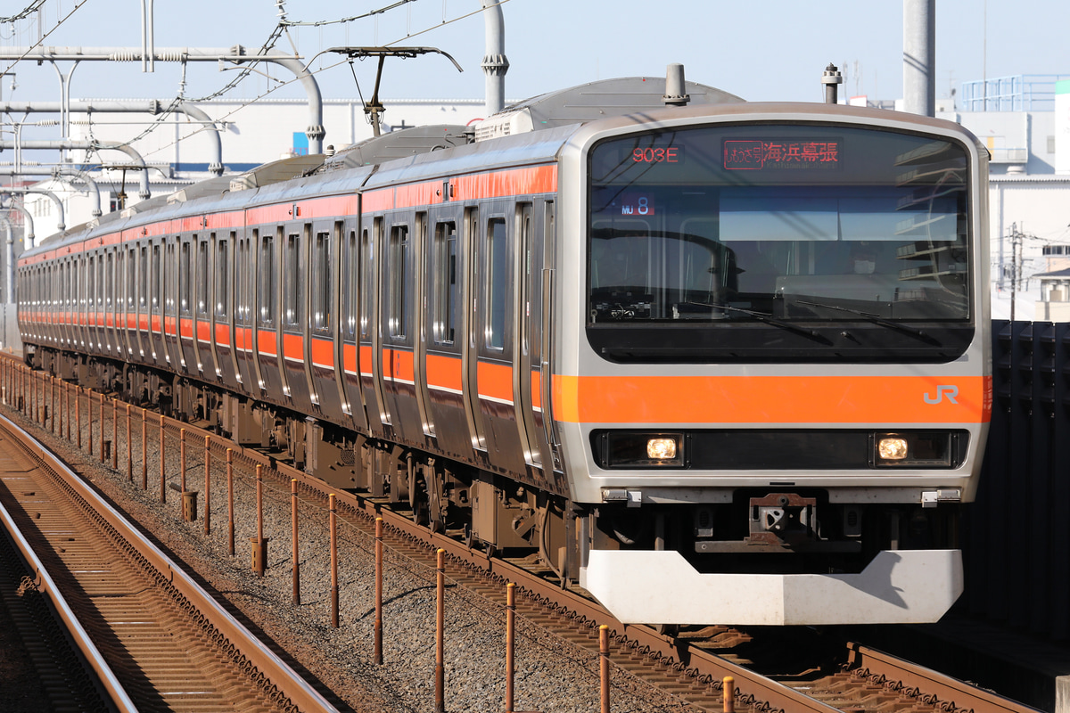 JR東日本  E231系 ケヨMU8編成