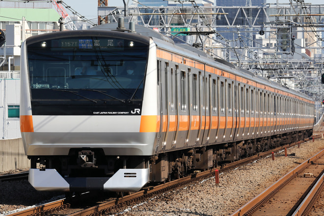 E233系トタT27編成を阿佐ケ谷駅で撮影した写真