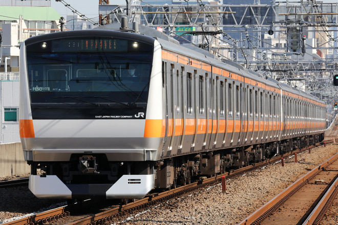 E233系トタH50編成を阿佐ケ谷駅で撮影した写真