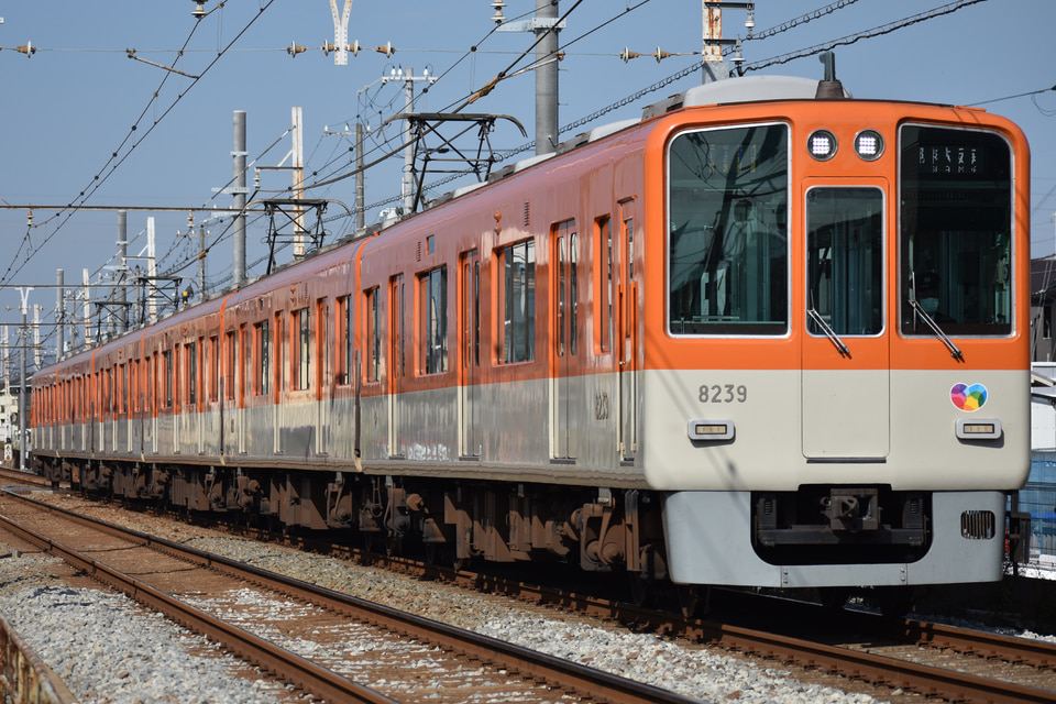阪神8000系8239F<br class="br-sp" />(8239編成)の写真