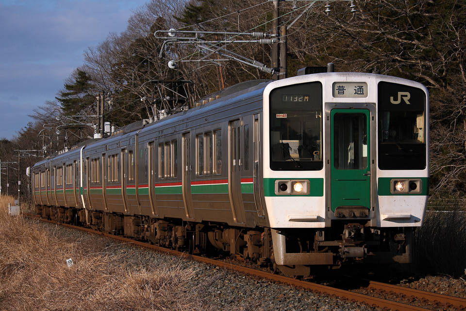 JR東719系センH-41編成<br class="br-sp" />(センH41)(H-41編成)(センH41編成)(H41編成)の写真