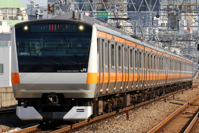 E233系トタH56編成を阿佐ケ谷駅で撮影した写真