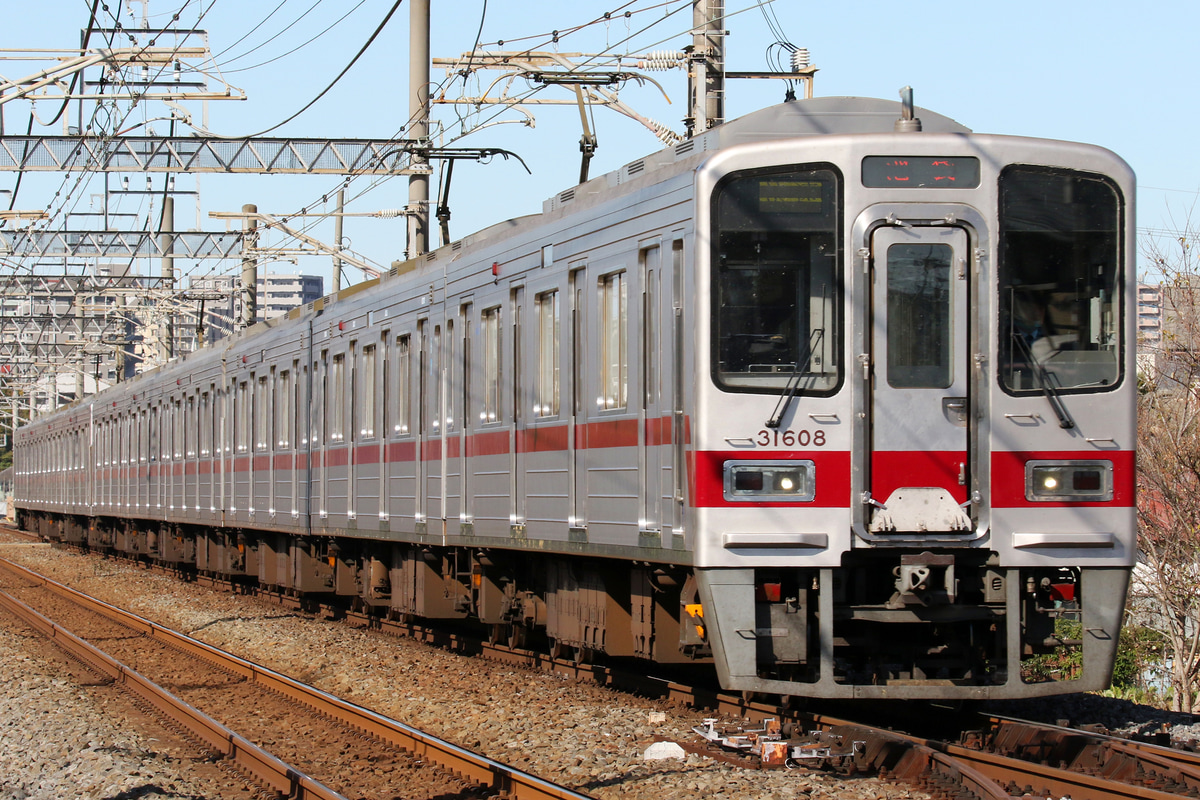 東武鉄道  10030系 31608F