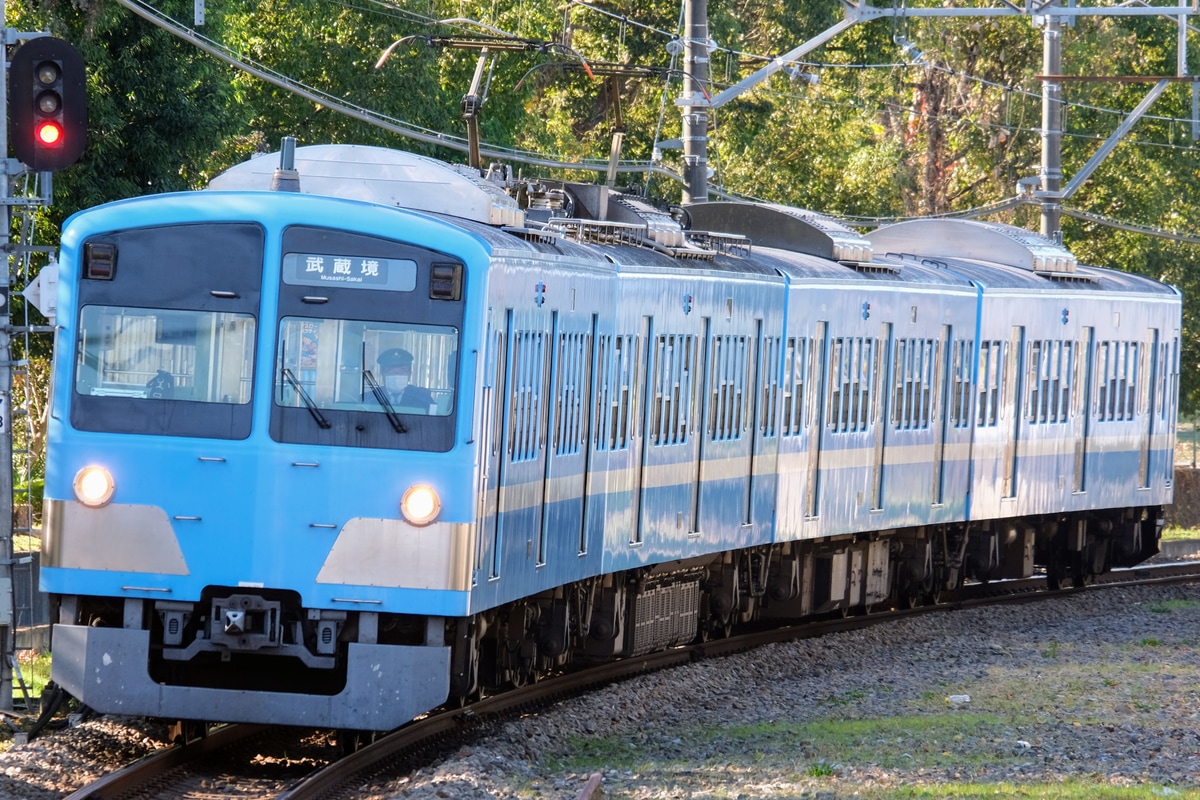 西武鉄道 多摩川線車両所白糸台車両基地 101系 1251F
