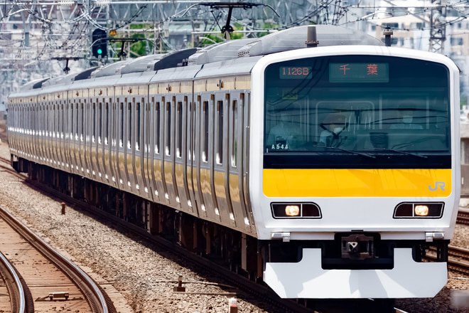 E231系ミツA544編成を西荻窪駅で撮影した写真
