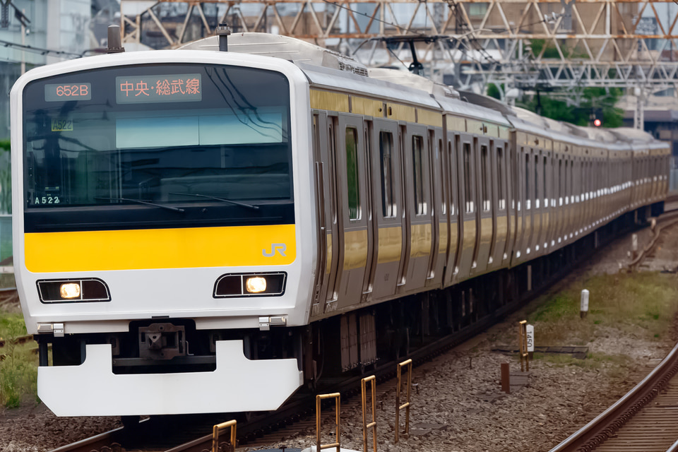JR東E231系ミツA522編成<br class="br-sp" />(A522編成)(ミツA522)の写真