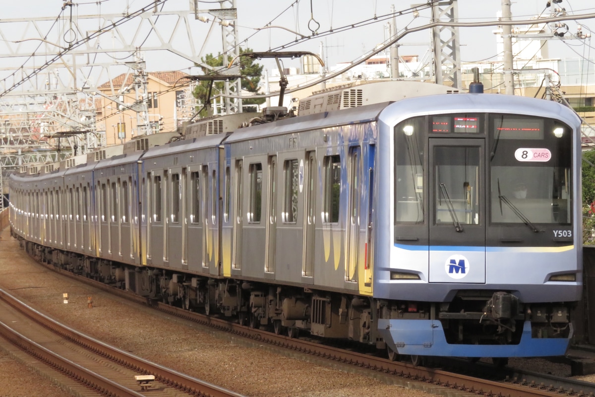 横浜高速鉄道 元住吉検車区 Y500系 Y513F
