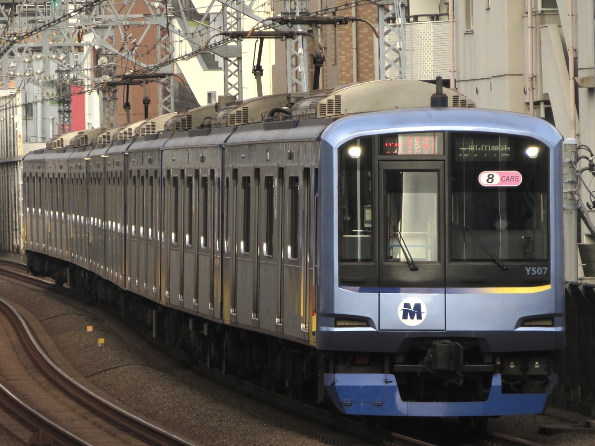 横浜高速鉄道 元住吉検車区 Y500系 Y 517F