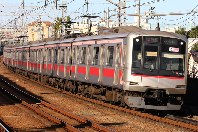 5050系5154Fを多摩川駅で撮影した写真