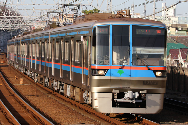 6300形6313Fを多摩川駅で撮影した写真