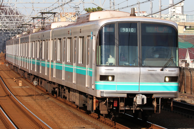 9000系9110Fを多摩川駅で撮影した写真