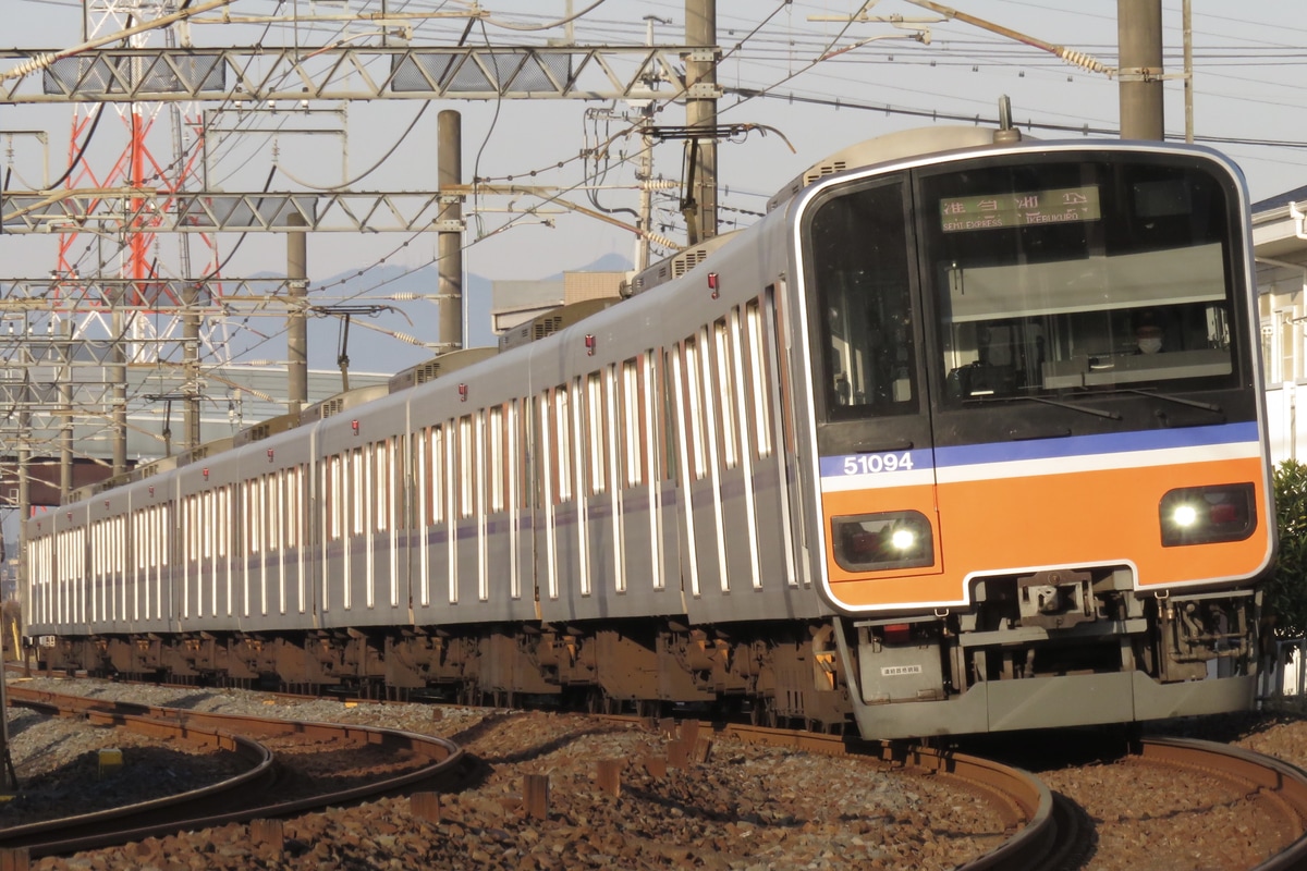 東武鉄道 森林公園検修区 50090系 51094F