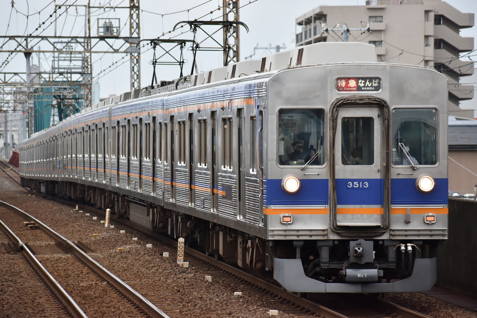 南海3000系3513F<br class="br-sp" />(3513編成)の写真
