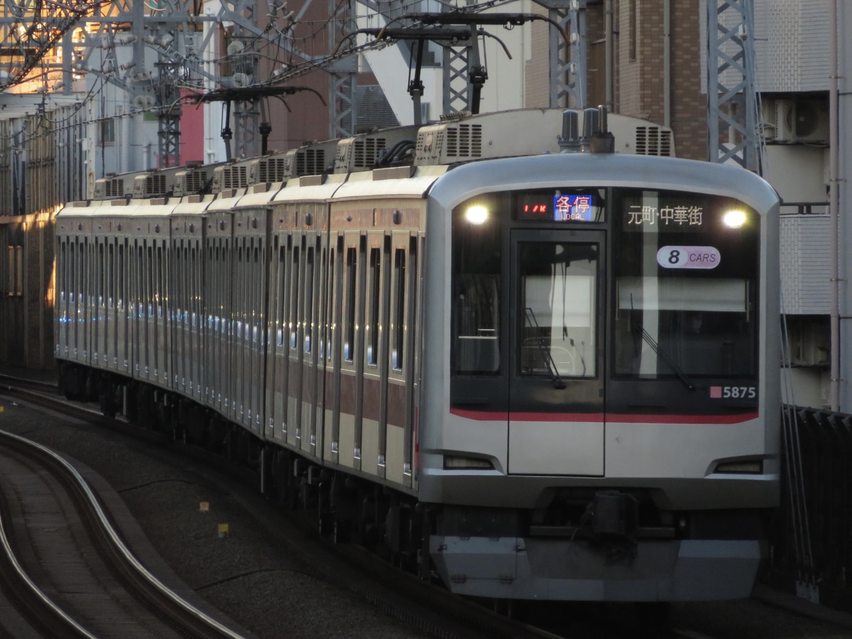東急電鉄 元住吉検車区 5050系 5175F