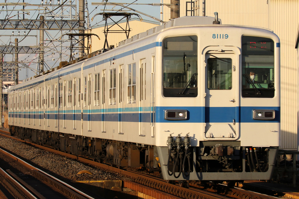 東武8000系81119F<br class="br-sp" />(81119編成)の写真