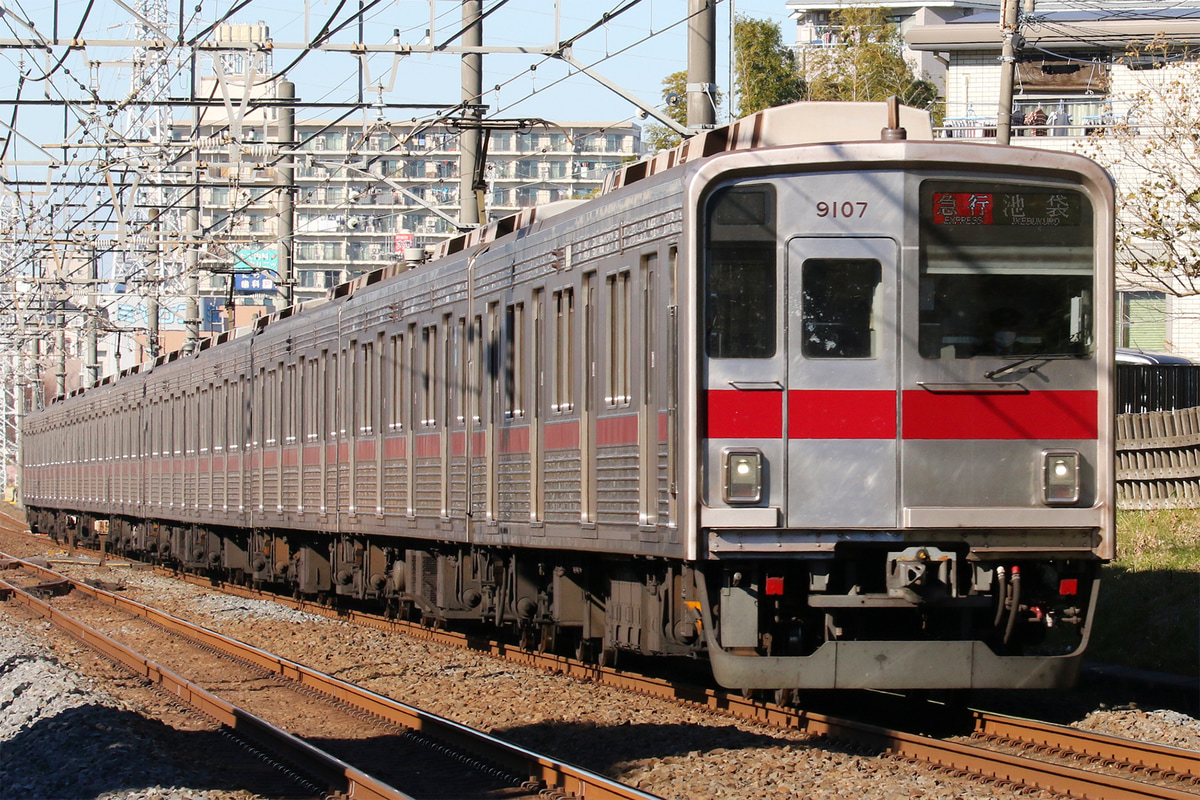東武鉄道  9000系 9107F