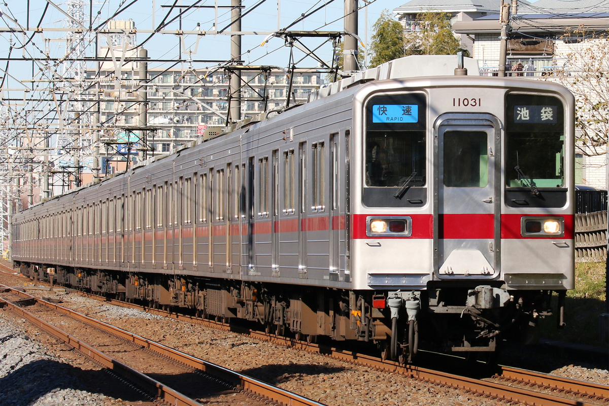 東武鉄道  10030系 11031F
