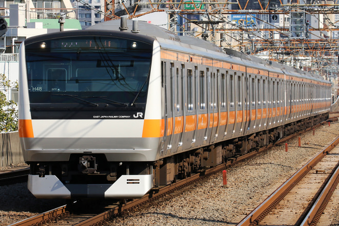 E233系トタH48編成を阿佐ケ谷駅で撮影した写真