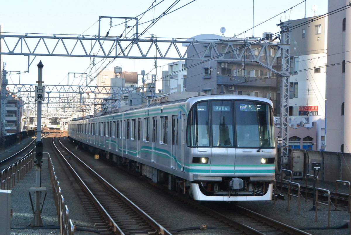 東京メトロ 王子検車区 9000系 9104編成