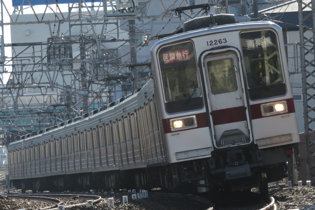 東武鉄道 南栗橋車両管区春日部支所 10030系 11263F