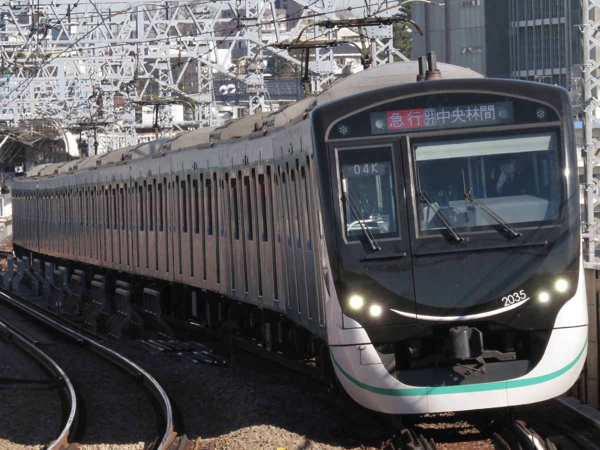東急電鉄 長津田検車区 2020系　 2135F