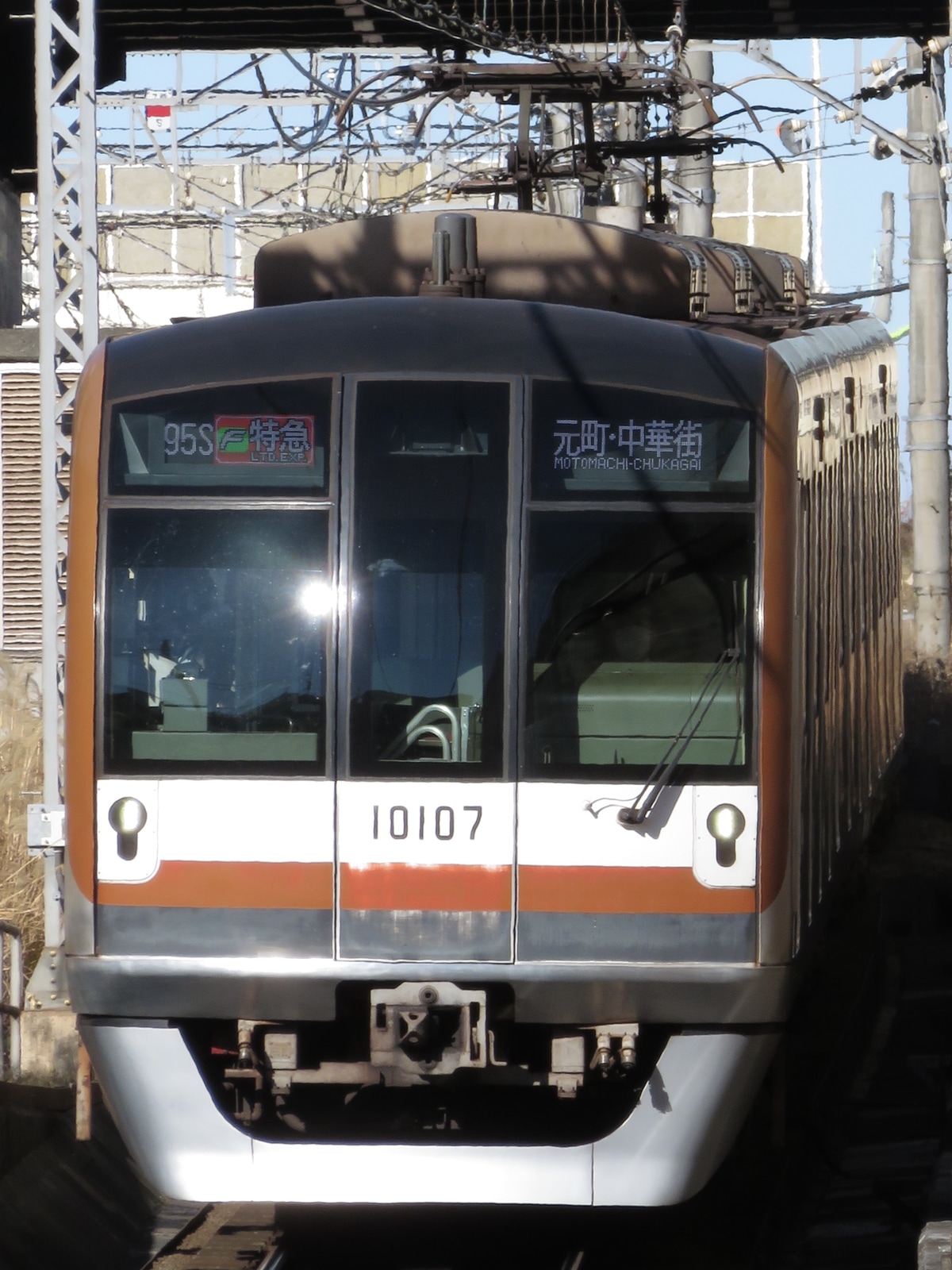 東京メトロ 和光検車区 10000系 10107F