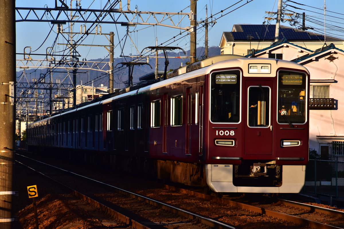 阪急電鉄 西宮車庫 1000系 1008F