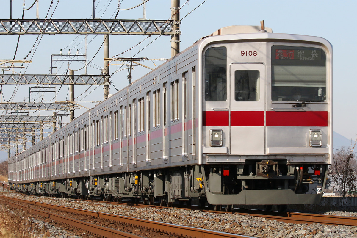 東武鉄道  9000系 9108F
