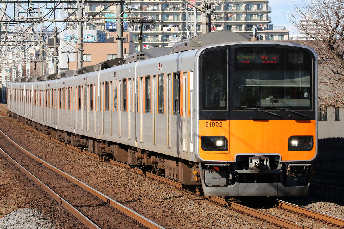 東武鉄道  50000系 51002F