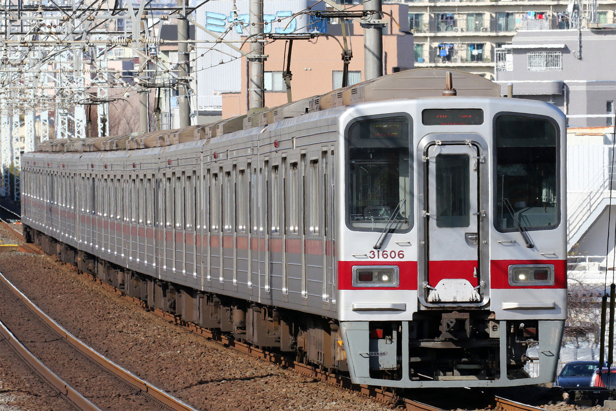 東武鉄道  30000系 31606F
