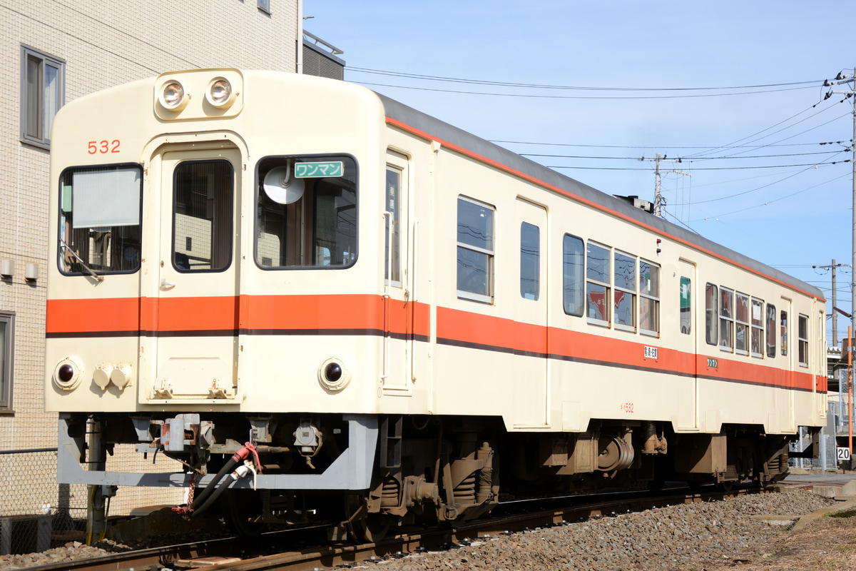 関東鉄道 竜ヶ崎機関区 キハ532形 