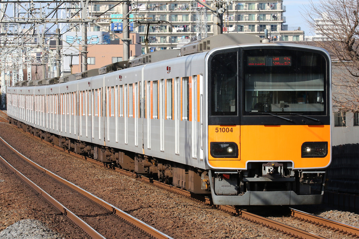 東武鉄道  50000系 51004F