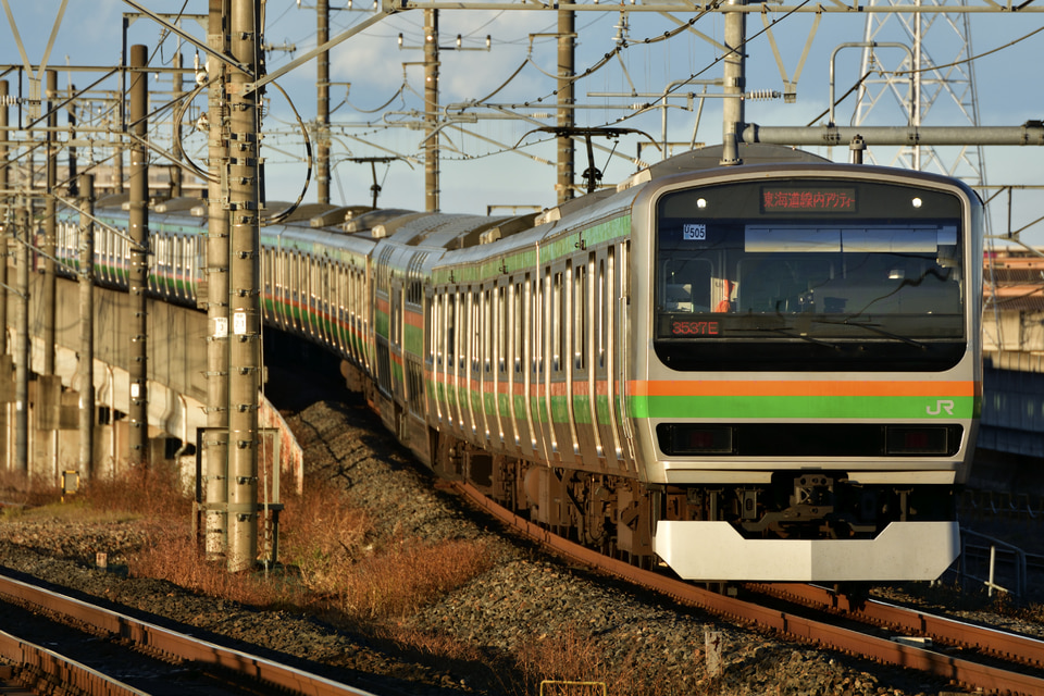 JR東E231系ヤマU505編成<br class="br-sp" />(U505編成)(U-505編成)の写真