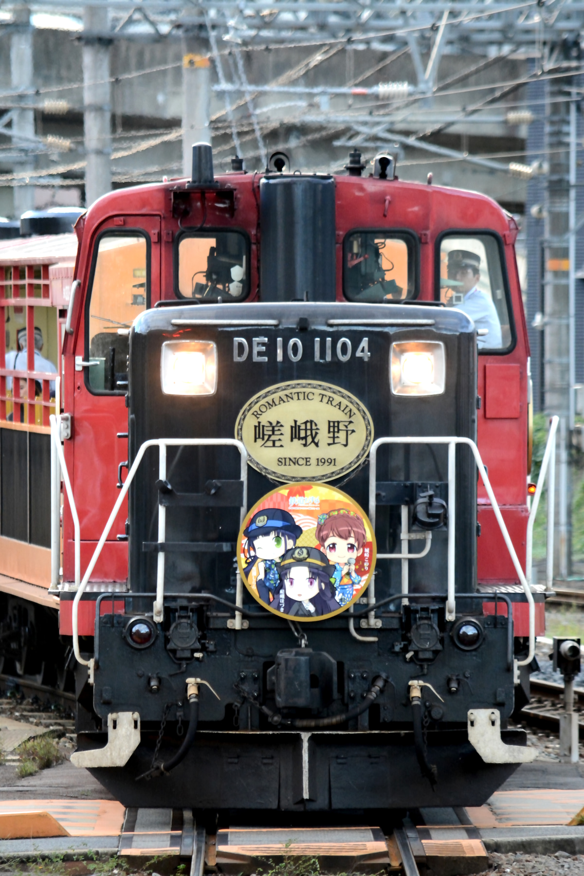 嵯峨野観光鉄道  DE10 1104