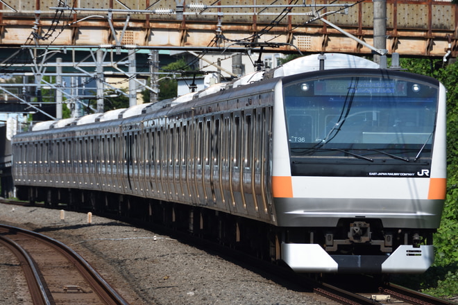 E233系トタT36編成を西国分寺駅で撮影した写真