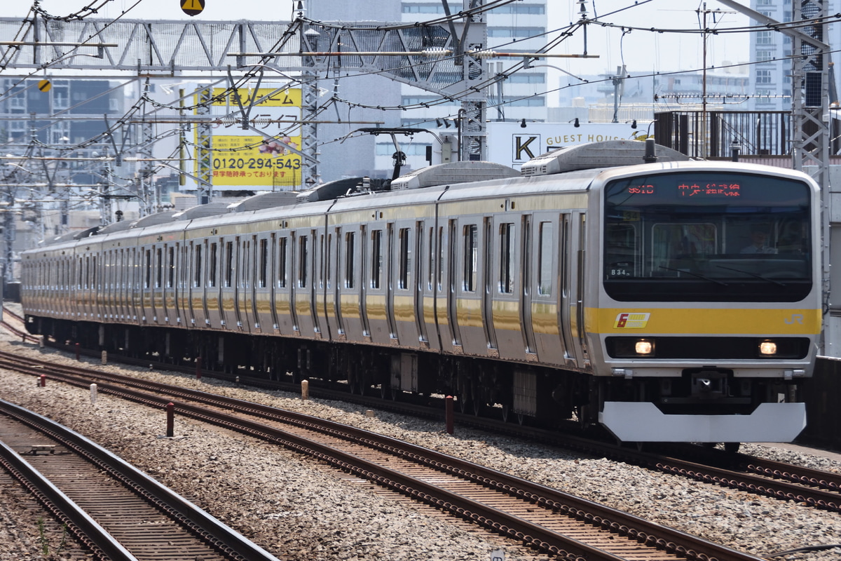 JR東日本  E231系 ミツB34編成