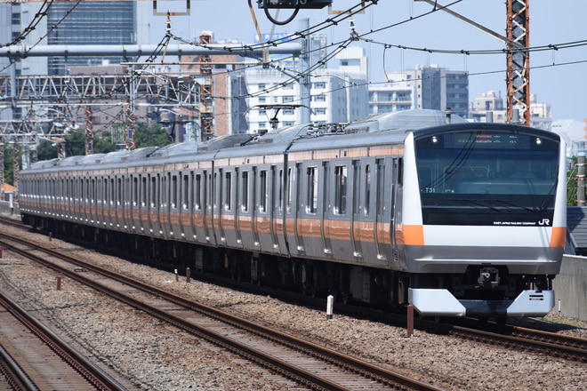 E233系トタT31編成を阿佐ヶ谷駅で撮影した写真